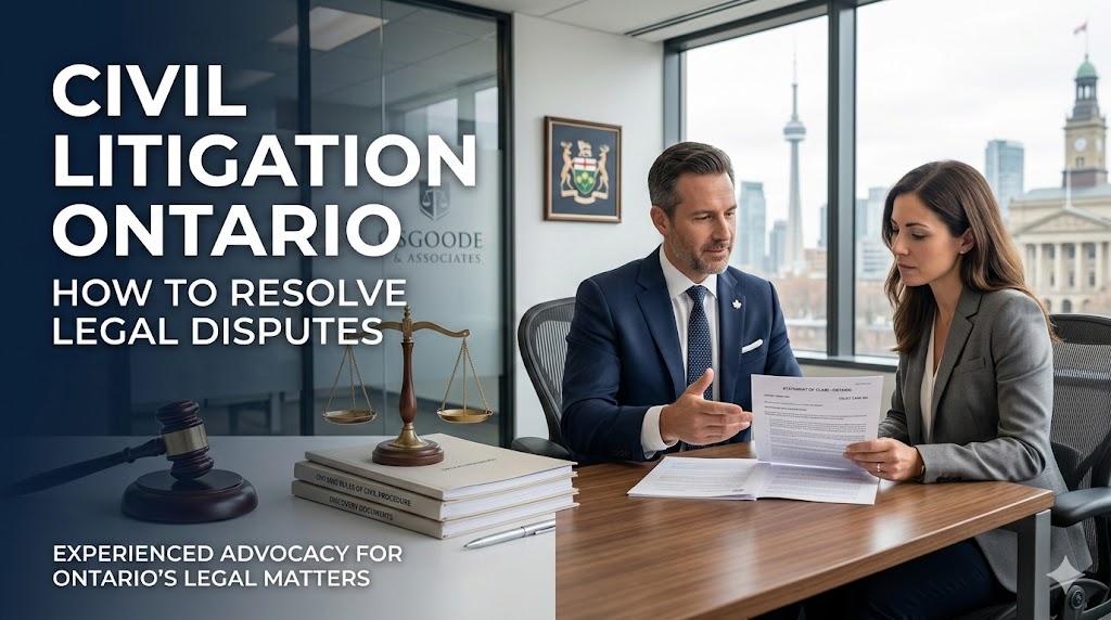 Civil Litigation Ontario: How to Resolve Legal Disputes